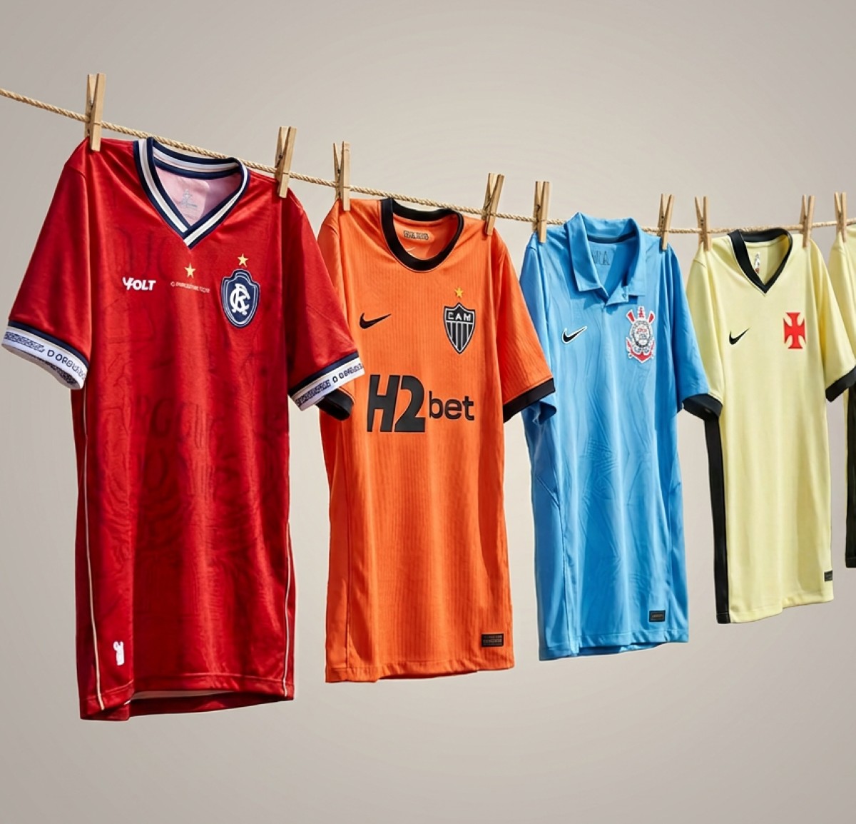Qual o terceiro uniforme mais bonito do futebol brasileiro em 2026? Vote!