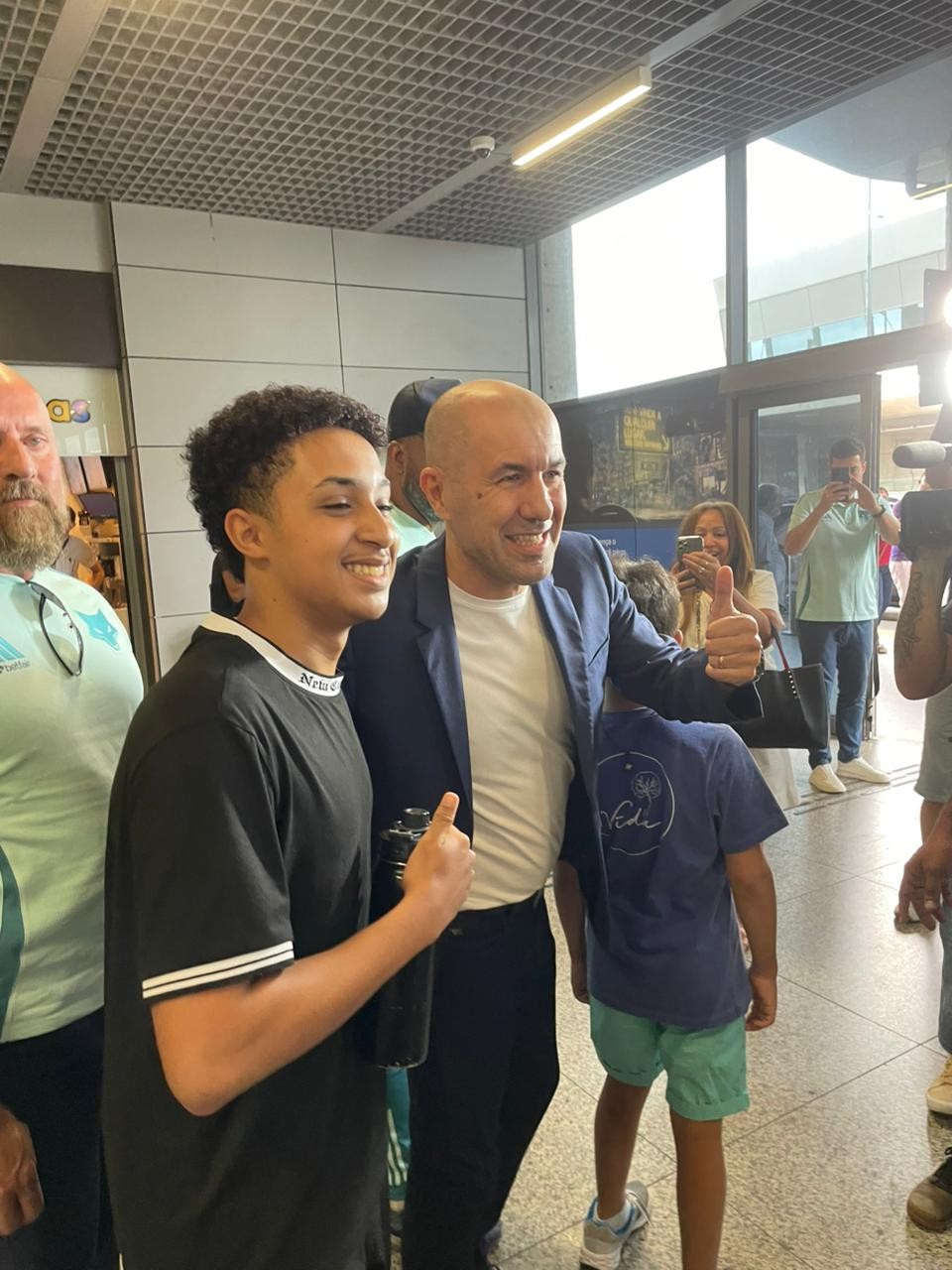 Novo técnico do Cruzeiro, Leonardo Jardim chega a BH