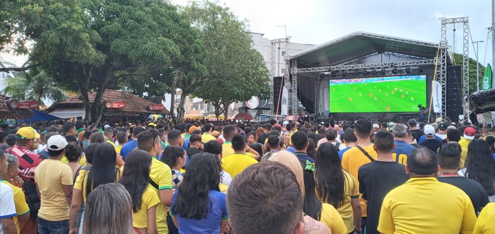 Prefeitura da Serra transmite jogo entre Brasil e Coreia do Sul em telão em  Serra Sede