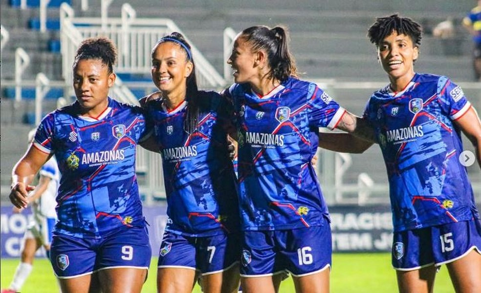 3B campe&atilde;o amazonense feminino 2025 &mdash; Foto: Mateus Moreira/FAF