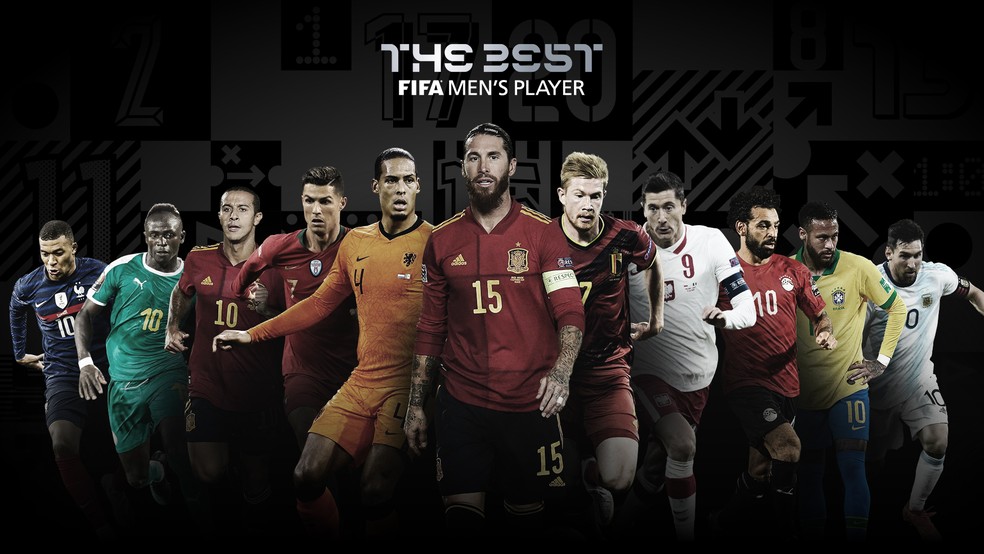 Uefa anuncia os três finalistas ao prêmio de melhor do ano