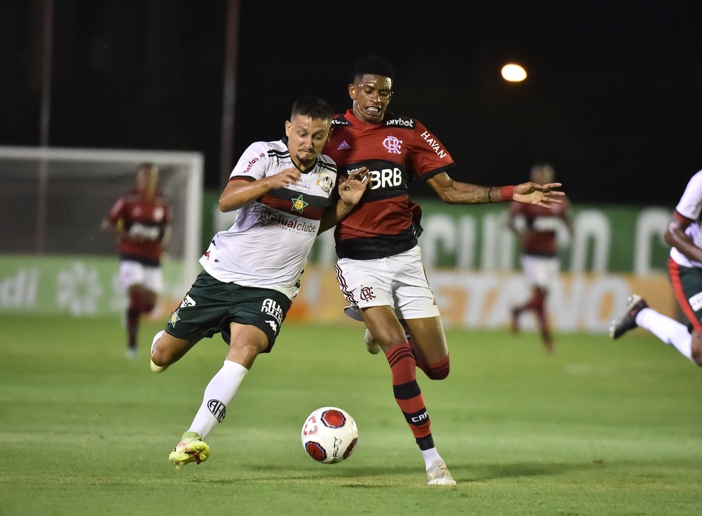 André em Flamengo x Portuguesa