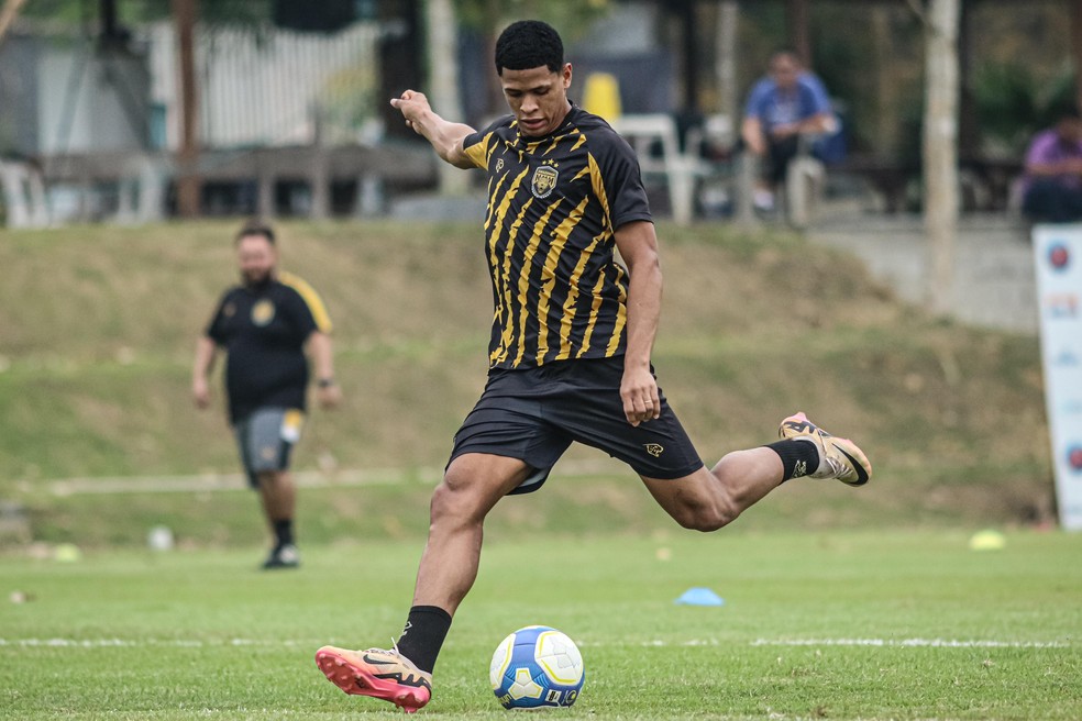 Cauan Barros, Amazonas &mdash; Foto: Jo&atilde;o Normando/Amazonas FC