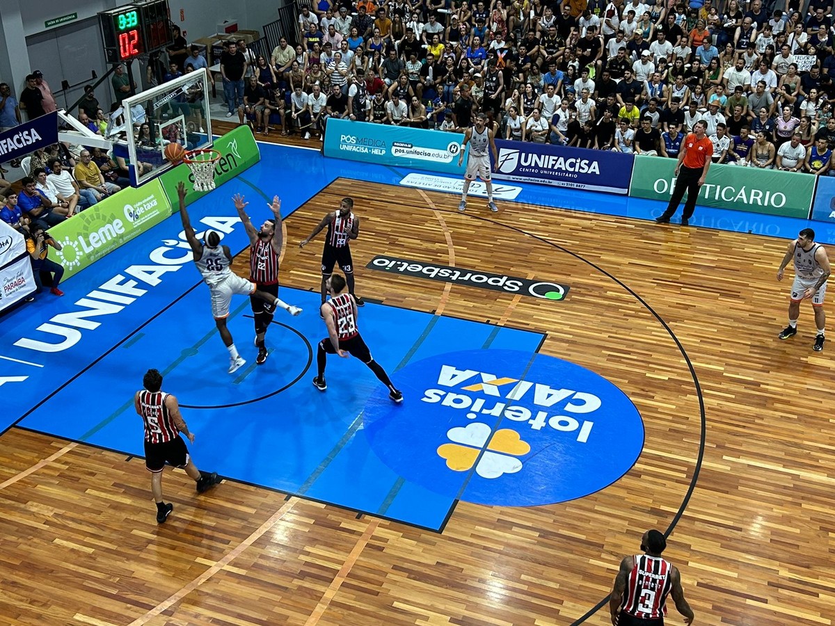 São Paulo avança para as quartas de final do NBB após vitória sobre Unifacisa.
