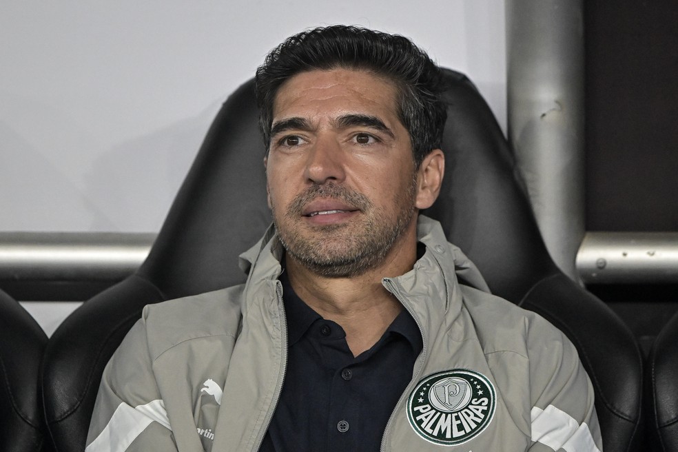 Abel Ferreira; técnico do Palmeiras — Foto: Thiago Ribeiro/AGIF