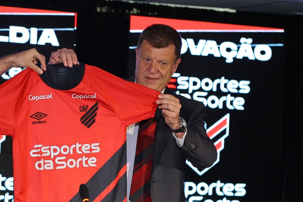 Athletico Paranaense anuncia Esportes da Sorte como novo patrocinador  master