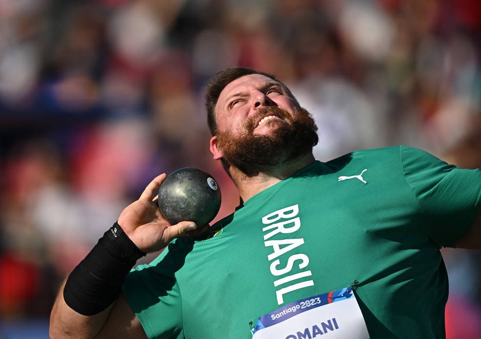 Darlan Romani soma dois ouros em Jogos Pan-Americanos — Foto: Reuters