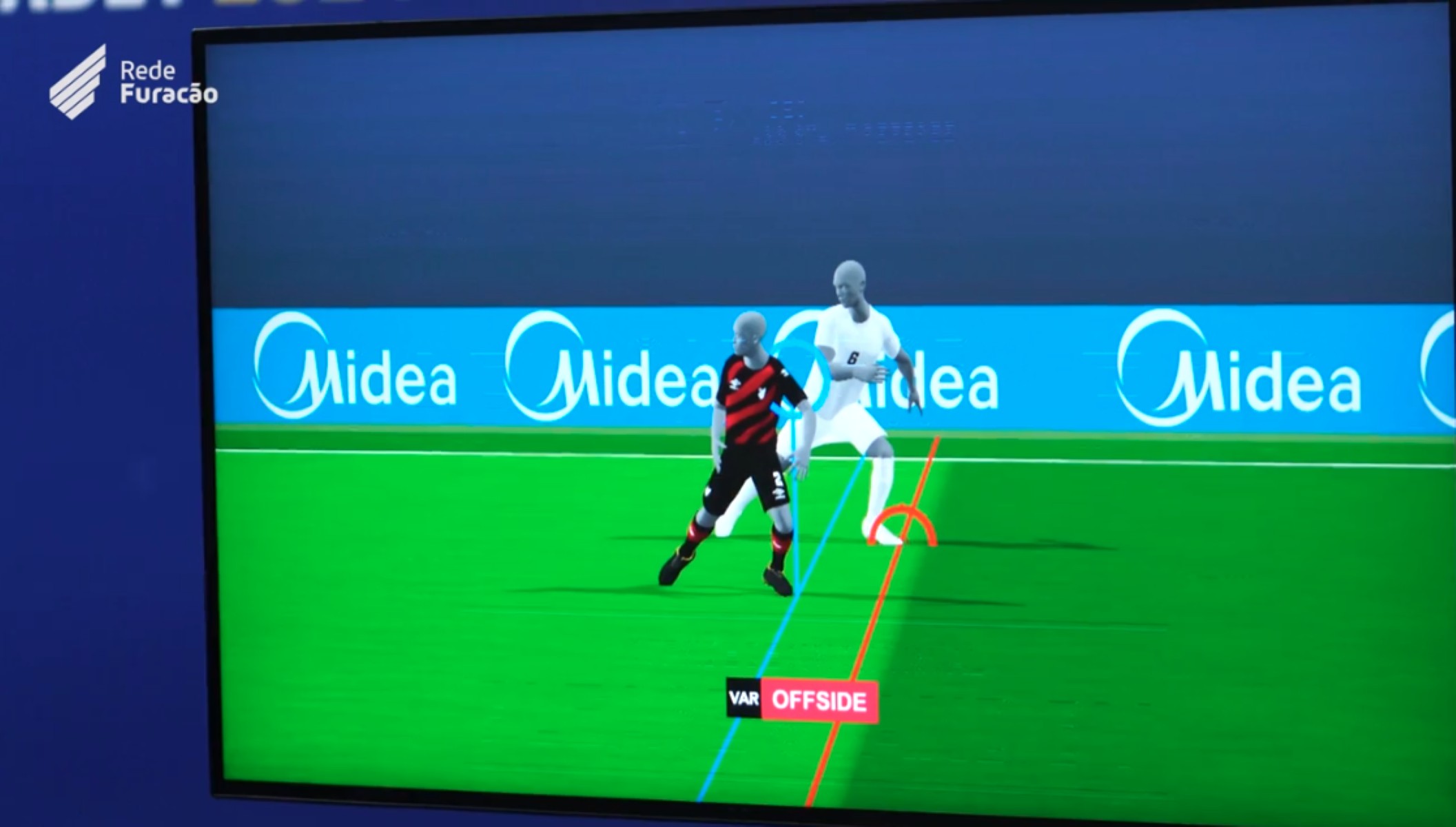 Impedimento semiautomático: veja como foi o uso do recurso em jogo do Brasileirão sub-17