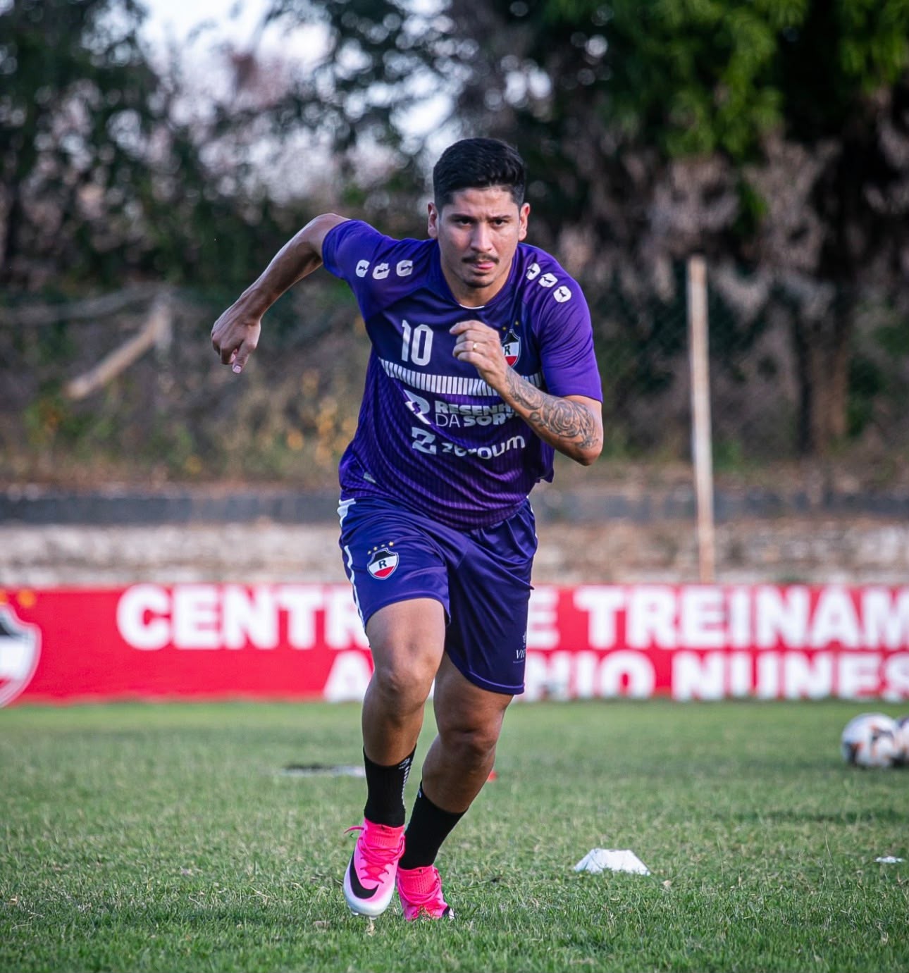 Felipe Pará faz autocobrança no River-PI e projeta final: "Vai que eu faço dois gols para coroar"