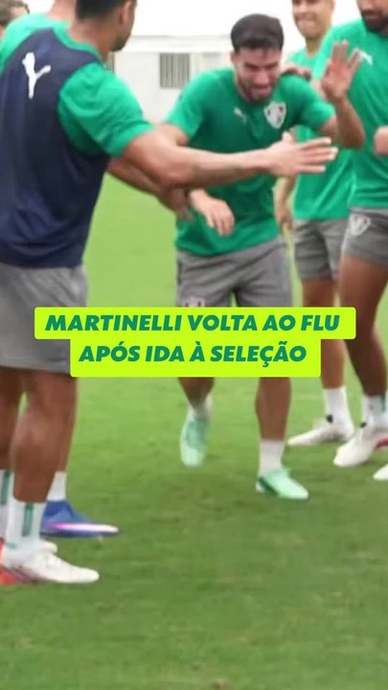 Martinelli se reapresenta ao Fluminense após Data Fifa e deve ser opção contra o Coritiba
