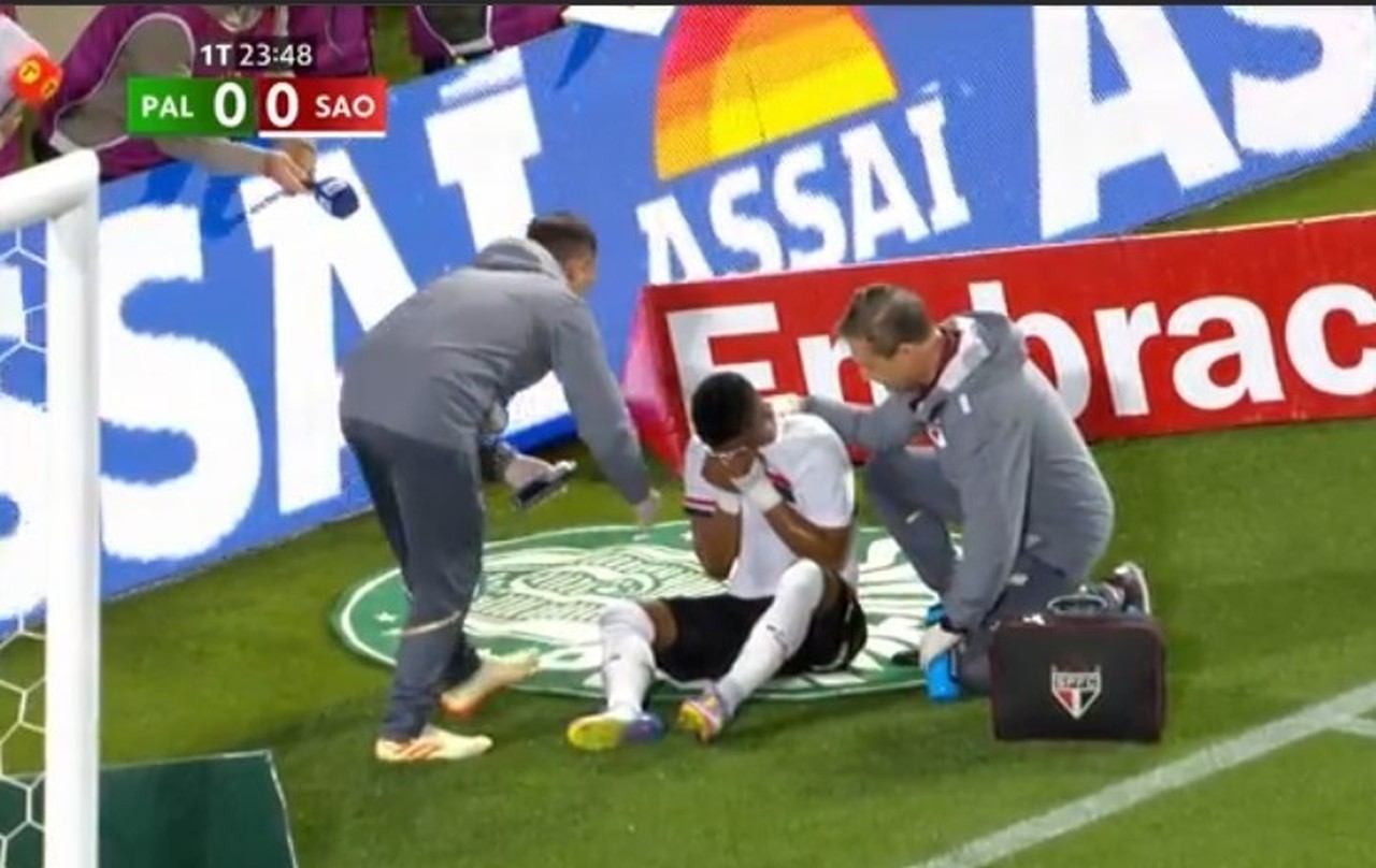 Wendell retorna ao São Paulo após choque de cabeça e inicia recuperação no Reffis