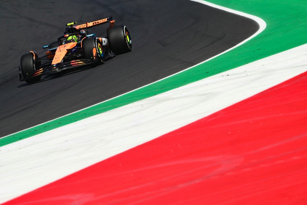 GP da Itália: Norris lidera 3º treino, e Bortoleto é 6º colocado