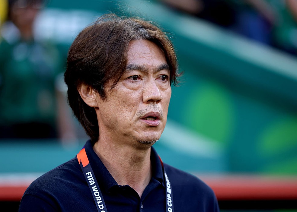 Hong Myung-Bo, ex-técnico da Coreia do Sul, na Copa do Mundo de 2026