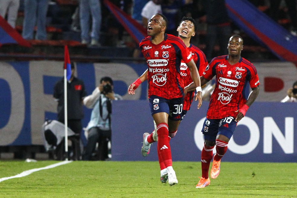 Independiente Medellín de Hayen Palacios foi o último classificado para a fase de grupos da Libertadores — Foto: EFE/STR