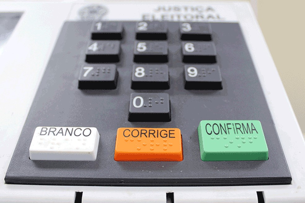 Urna Eletrônica — Foto: Divulgação/TSE