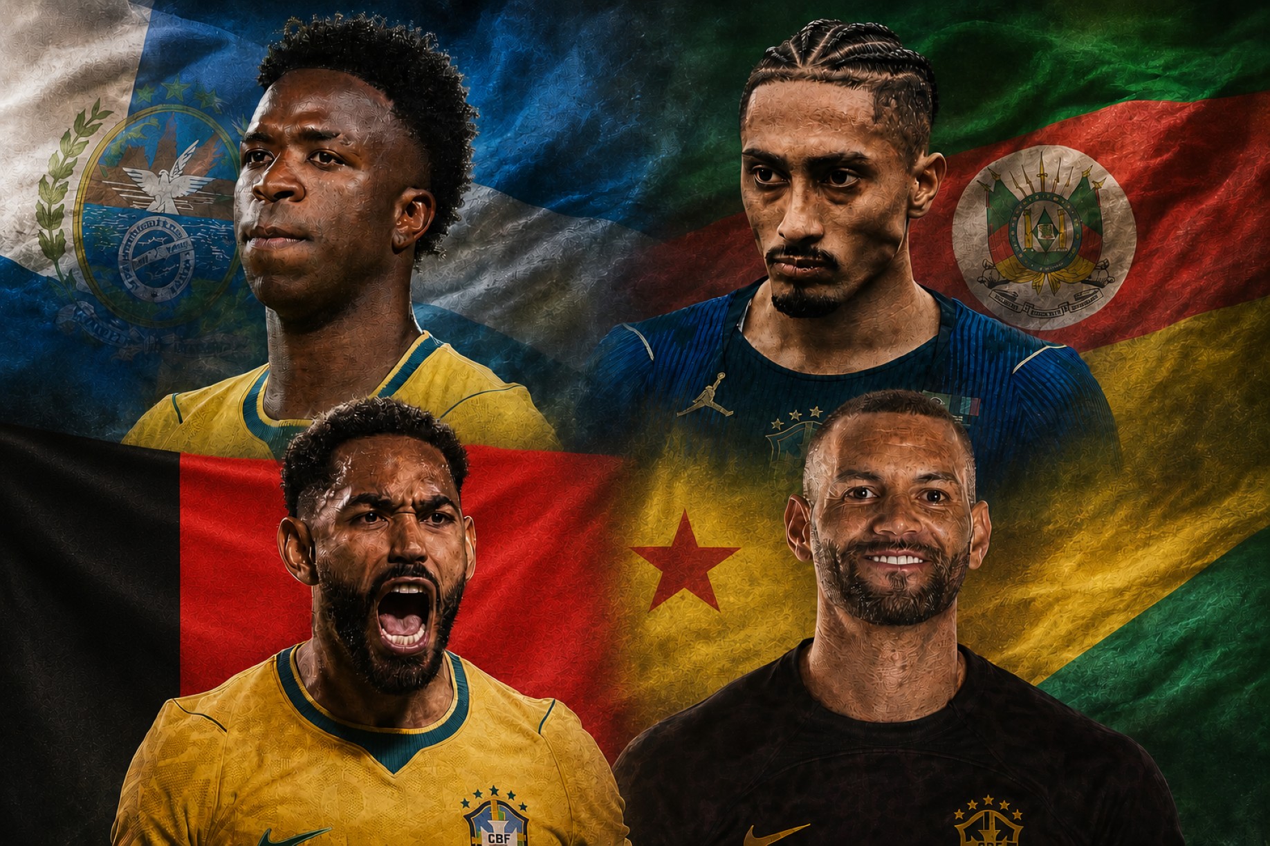 Seleção de Ancelotti tem recorde de estados do Brasil representados na Copa do Mundo