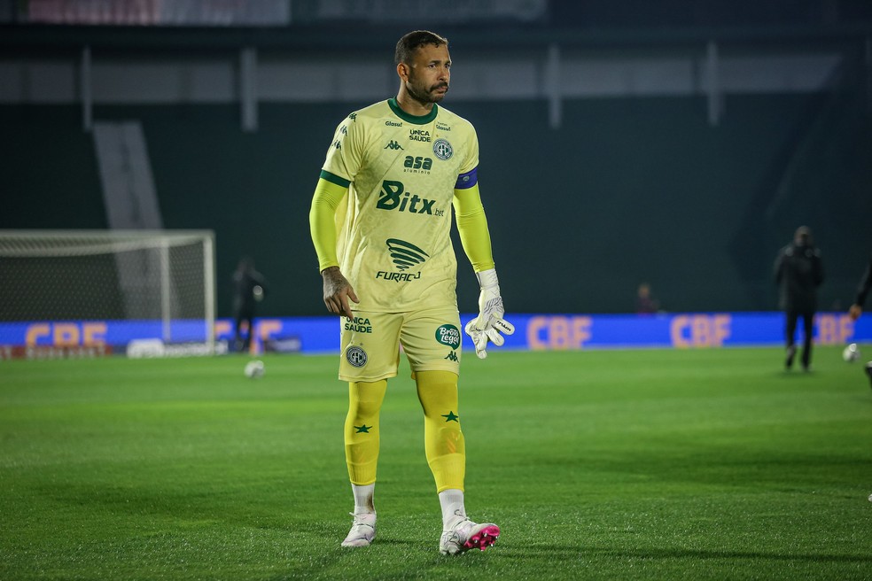 Vladimir, goleiro do Guarani — Foto: Raphael Silvestre/Guarani FC