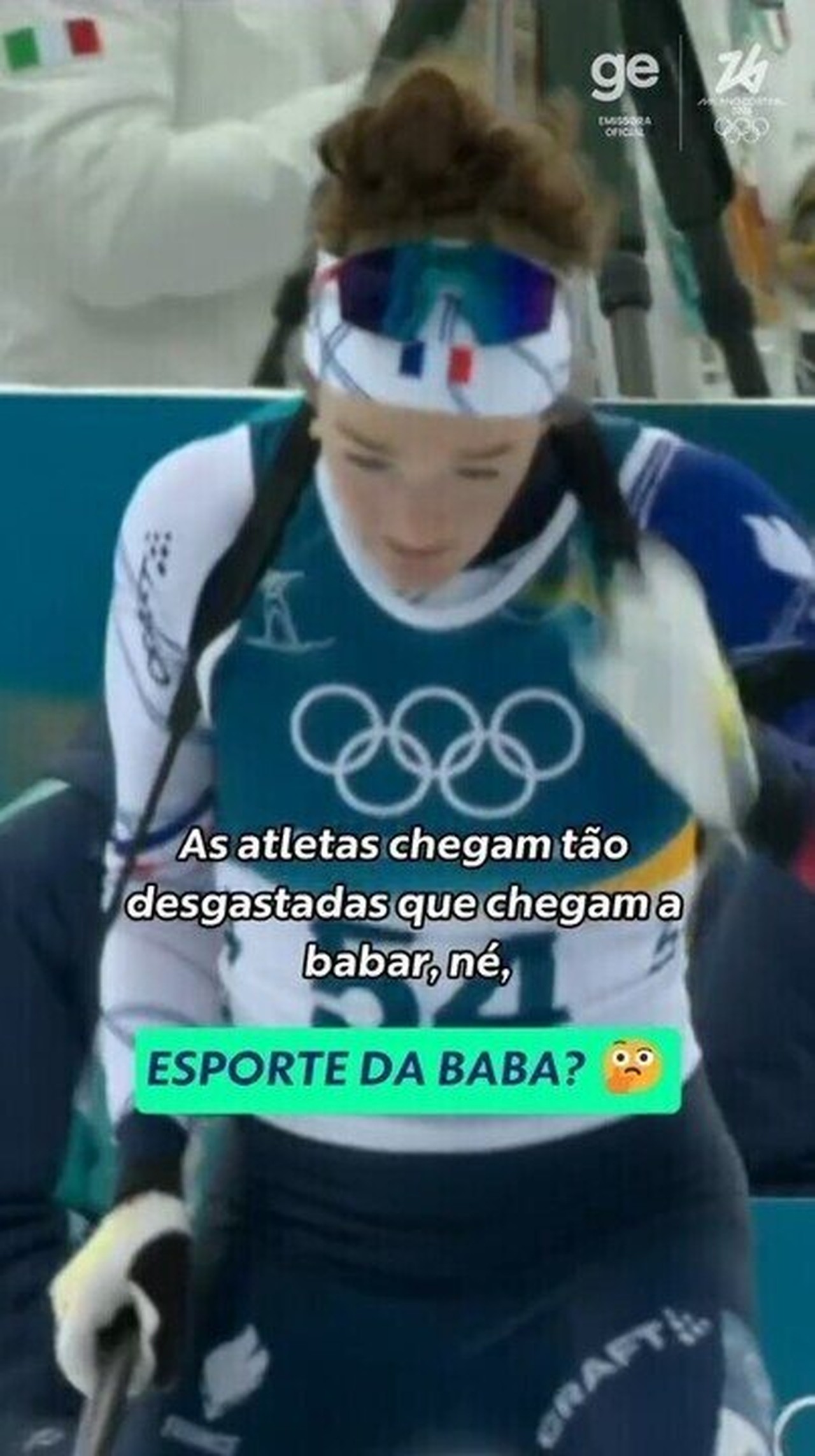 Norueguês que traiu ganha medalga; francês rebate: 