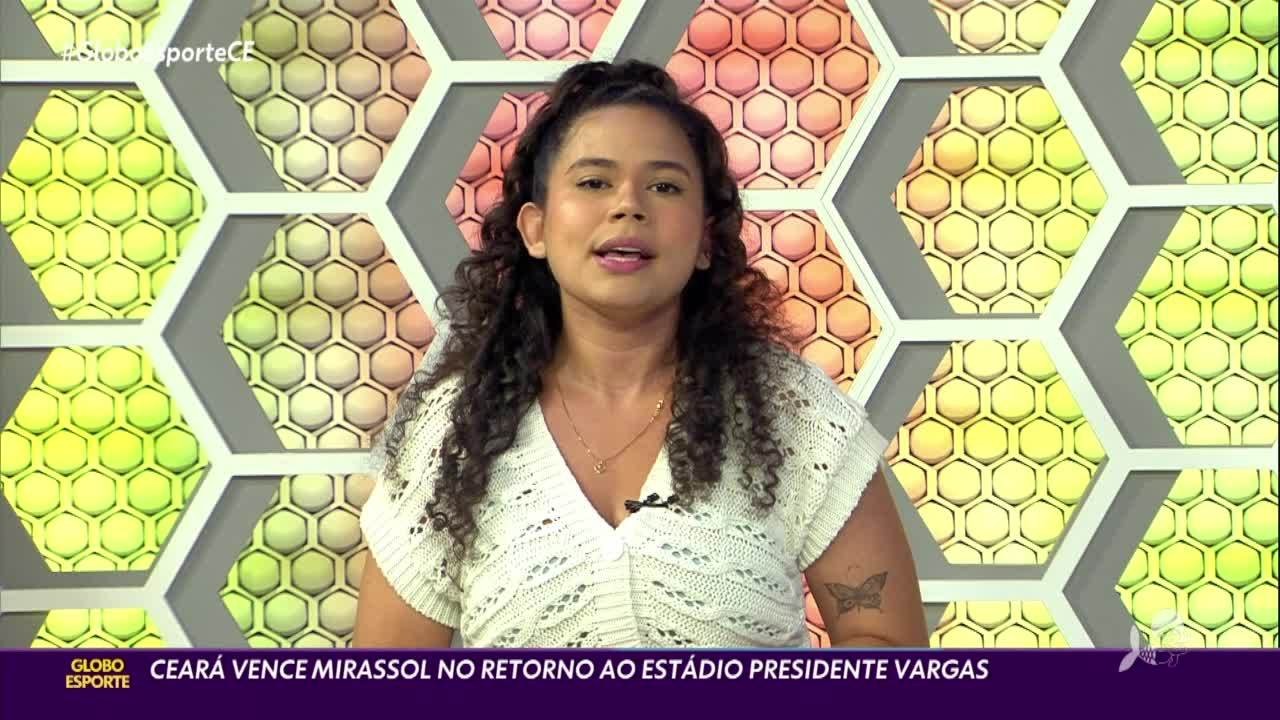Beatriz Carvalho comenta vitória do Ceará para Mirassol