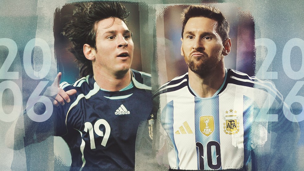 Frustrações, títulos e mais: veja trajetória de Messi pela Argentina | Ge