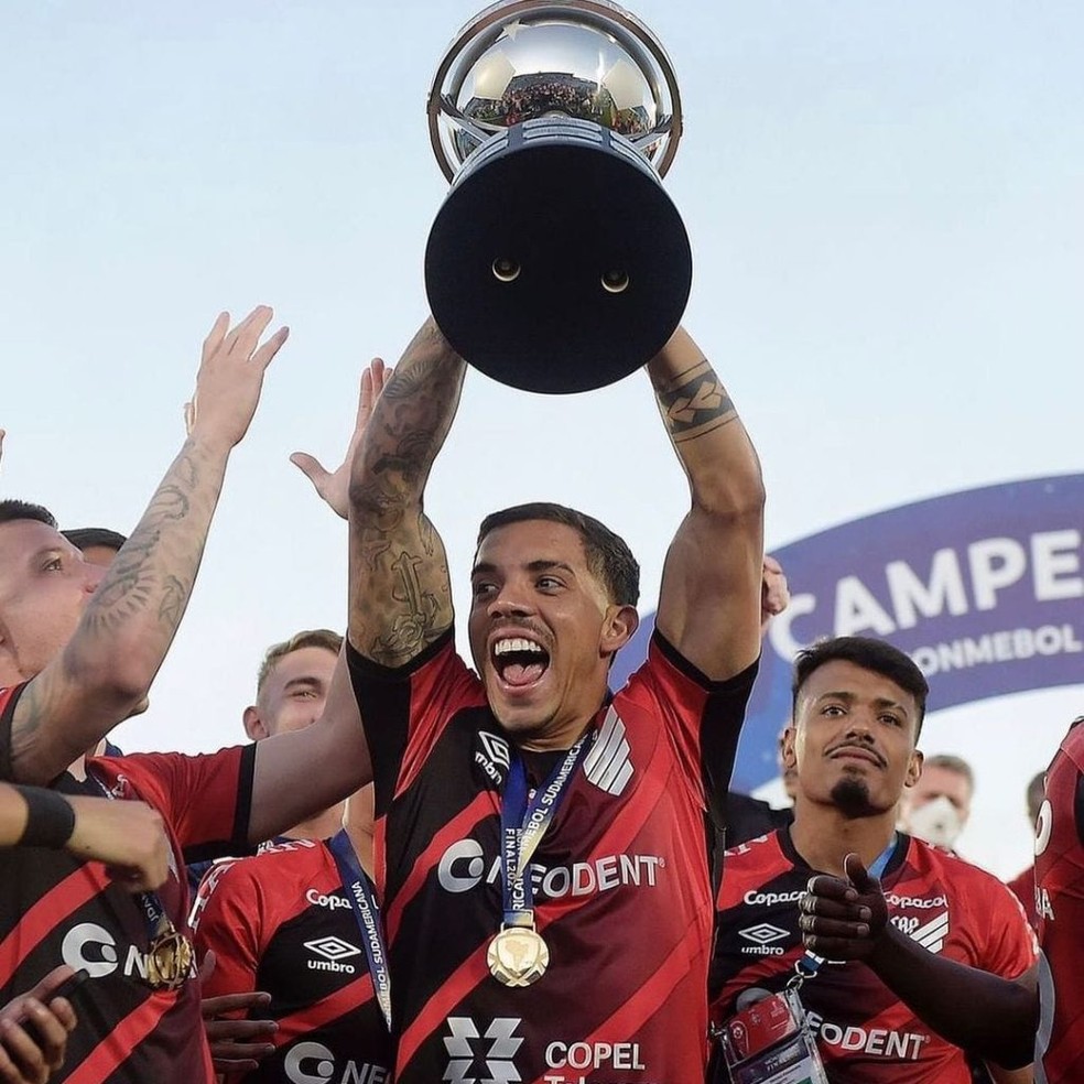 Athletico busca o tri da Sul-Americana em 2024 — Foto: Divulgação/Athletico-PR