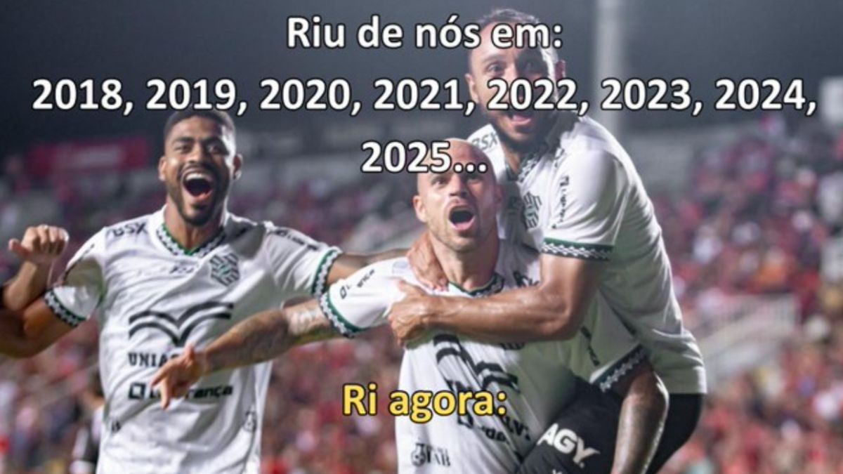 Rebaixamento do Figueirense rende memes; veja