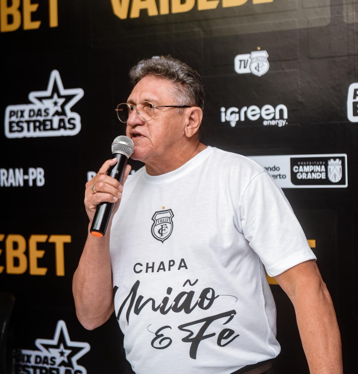 João Paiva prega união no Treze em meio a imbróglio nos bastidores e confia na continuidade da SPE