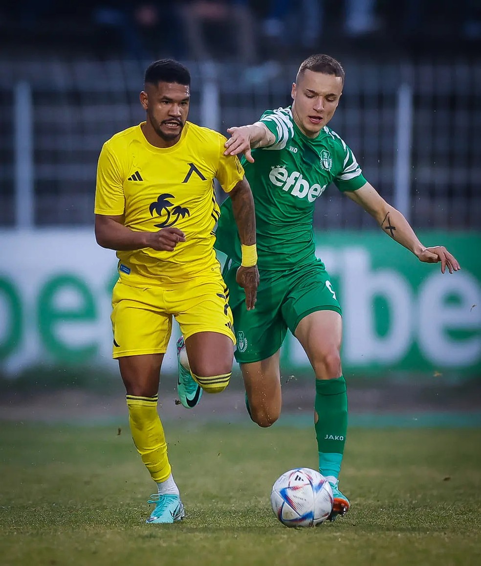 Fábio Lima chegou Levski Sofia nesta temporada — Foto: Divulgação/Levski Sofia