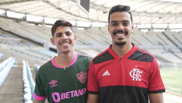 Irmãos lidam com daltonismo, que não os impede de viver por Flamengo e Fluminense