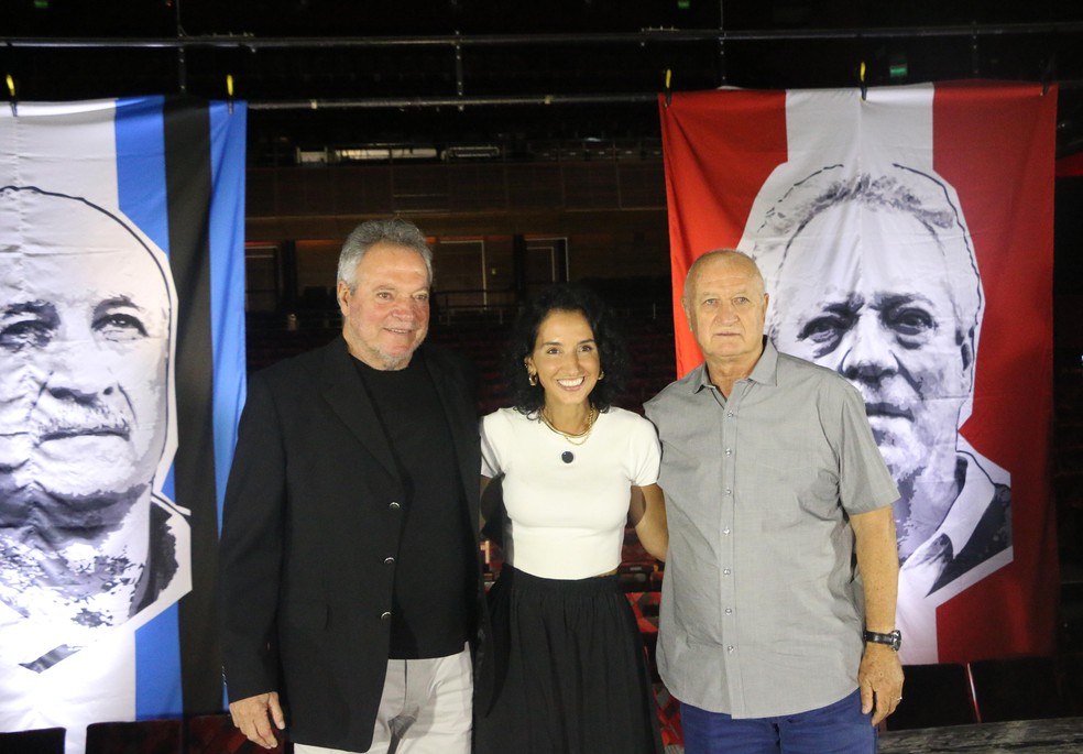 RBS TV exibe entrevista especial com Felipão e Abel — Foto: Tomás Hammes