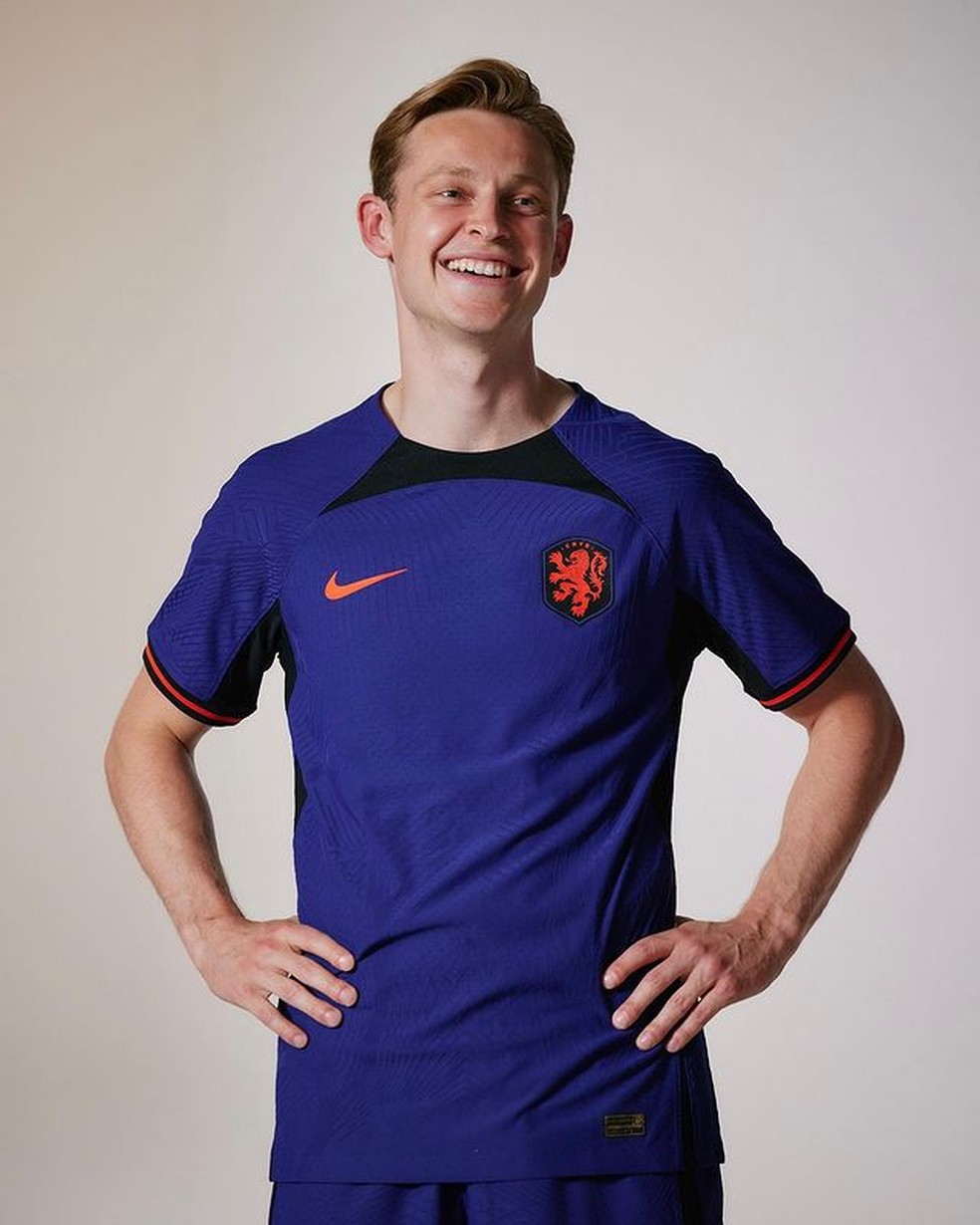 Camisa Holanda Branca Masculina Copa do Mundo 2022 - Malta esportes