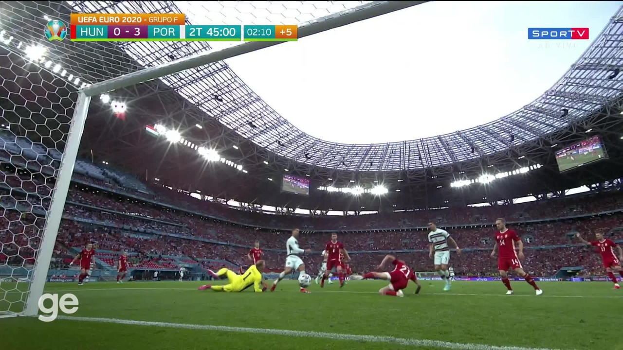 Gol de Cristiano Ronaldo - Hungria 0 x 3 Portugal
