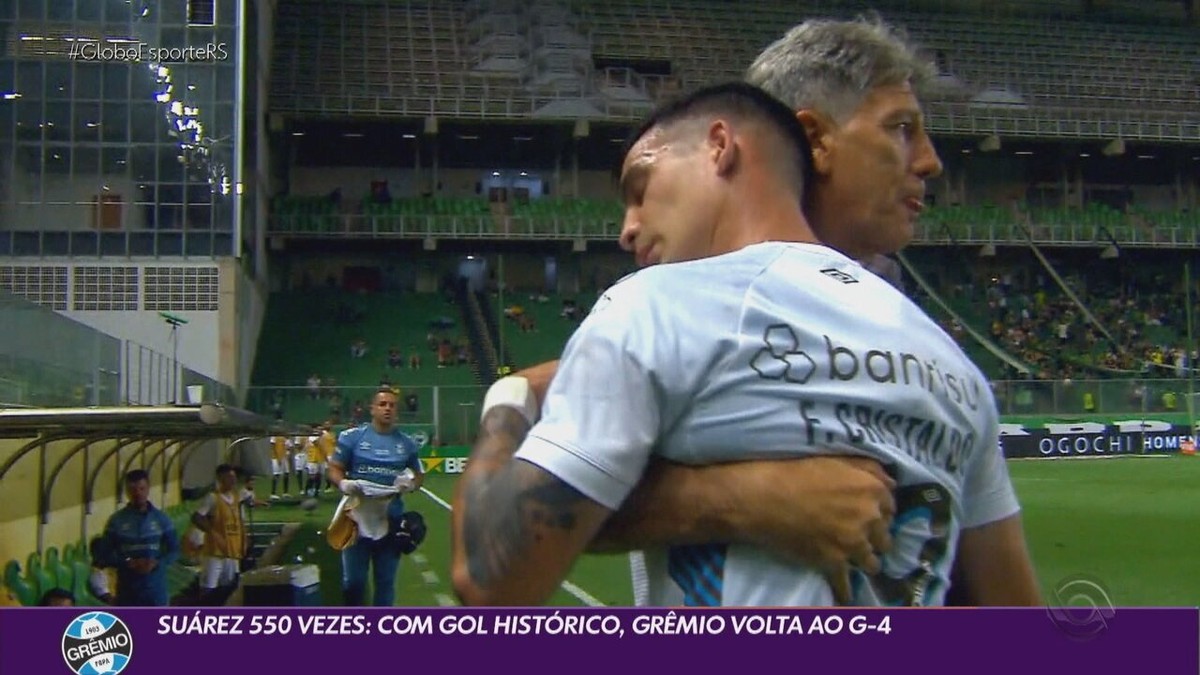 Grêmio treina e viaja à tarde para São Paulo