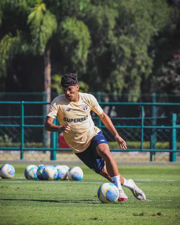 Garotos sub-20 do São Paulo: explicação para má campanha no Brasileiro.