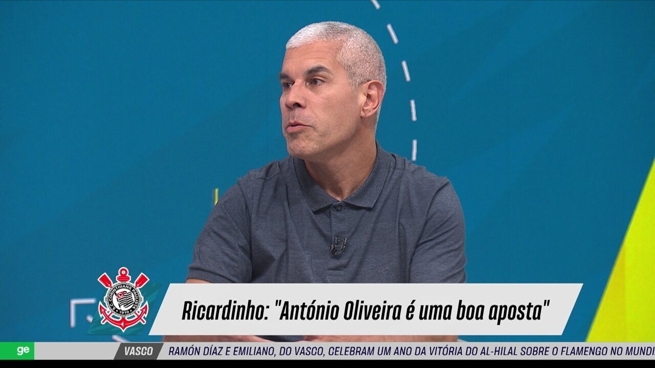 Corinthians espera chegada de António Oliveira nesta quinta | Ge