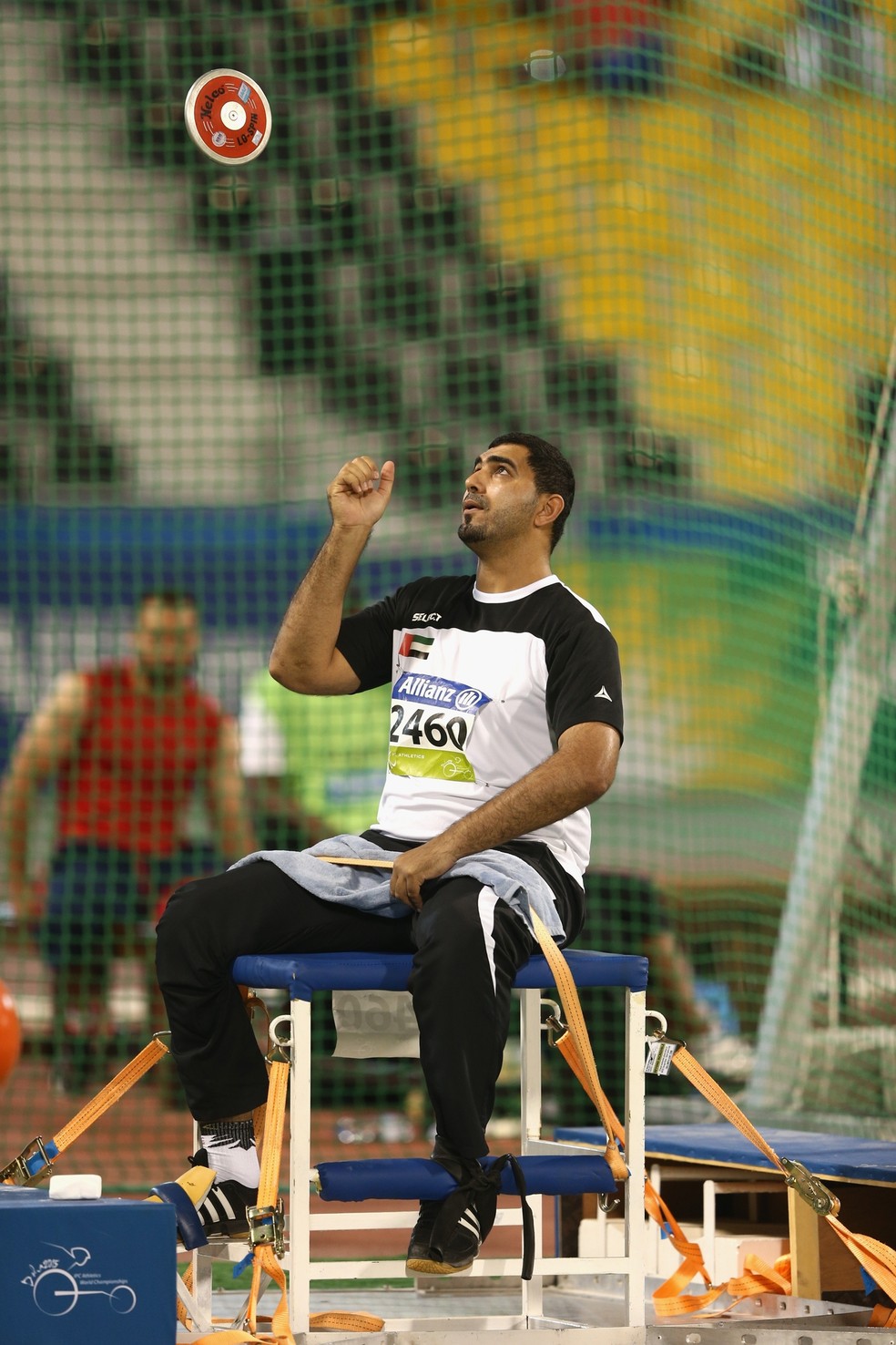 Abdullah Hayayei, atletismo, Emirados Árabes Unidos — Foto: Getty Images