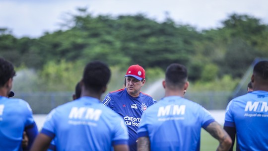 Bahia faz coletivo contra time sub-20 e fecha primeira semanabetano tudo sobrepreparação para pegar o Cruzeiro