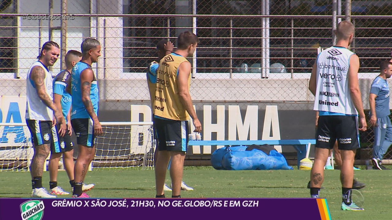 Grêmio x São José, 21h30, no ge.globo/rs
