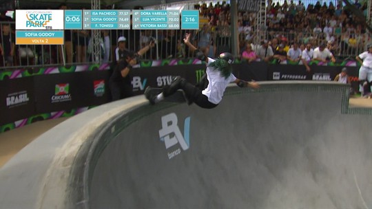 Sofia Godoy é a campeã de skate park no STU Criciúma - Programa: STU - Skate Total Urbe 