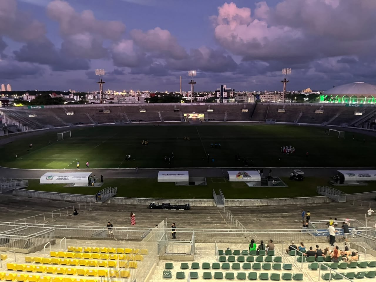 Em jogo marcado por apagão no Almeidão, Spartax e Sport-PB ficam no empate pela Segundona