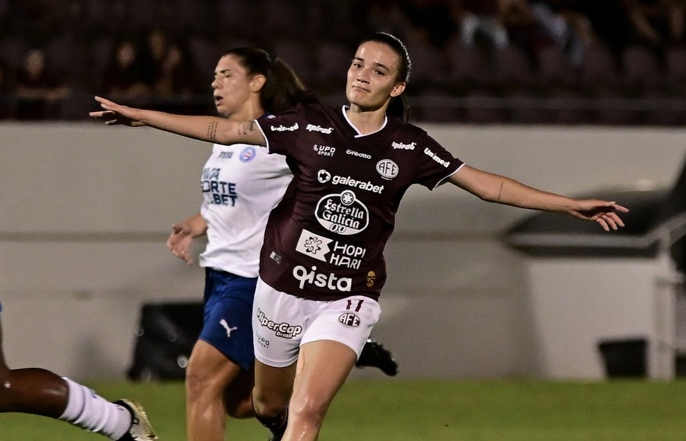 Ferroviária em campo pela Copa do Brasil Feminina