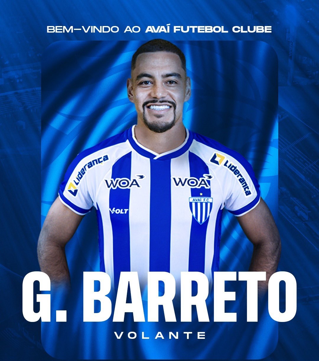 Avaí oficializa a contratação do Barreto, ex-Criciúma