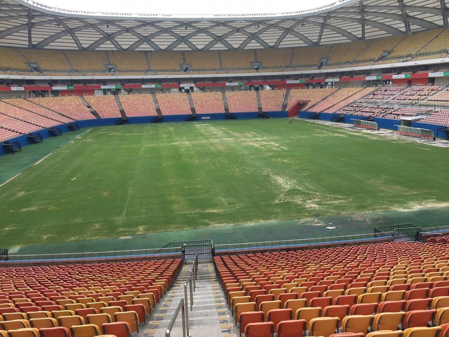 Gramado do Estádio Olímpico Regional foi revitalizado pelo FC