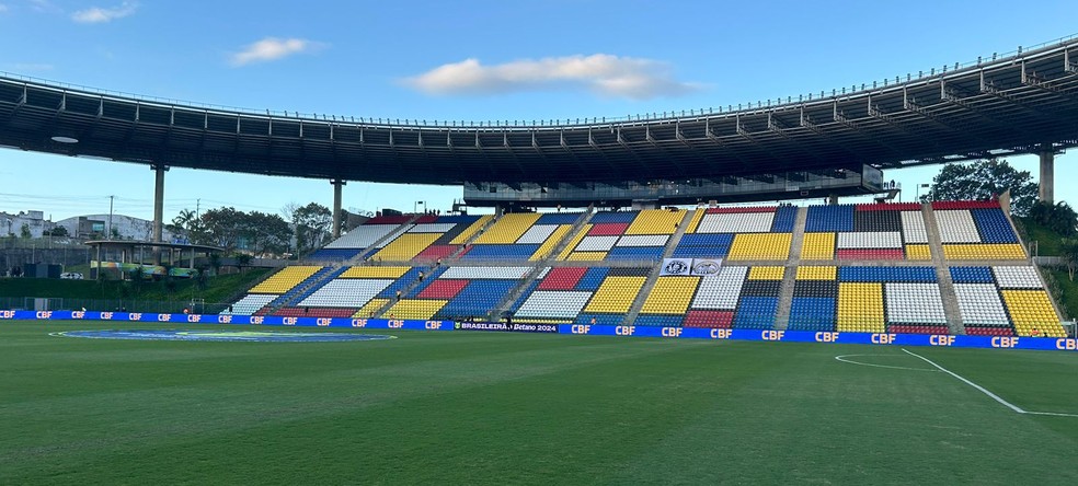 Estádio Kleber Andrade vai receber o jogo entre Cruzeiro e Fortaleza, pelo Brasileirão — Foto: Fernando Becker