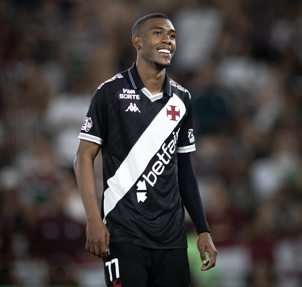 Rayan em a��o pelo Vasco � Foto: Matheus Lima/Vasco