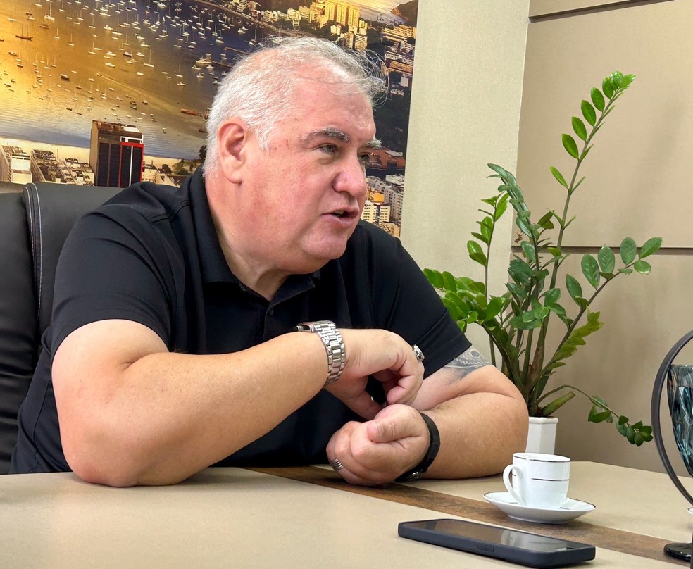 Rubens Gomes, o Rubão, diretor de futebol do Corinthians — Foto: Marcelo Braga