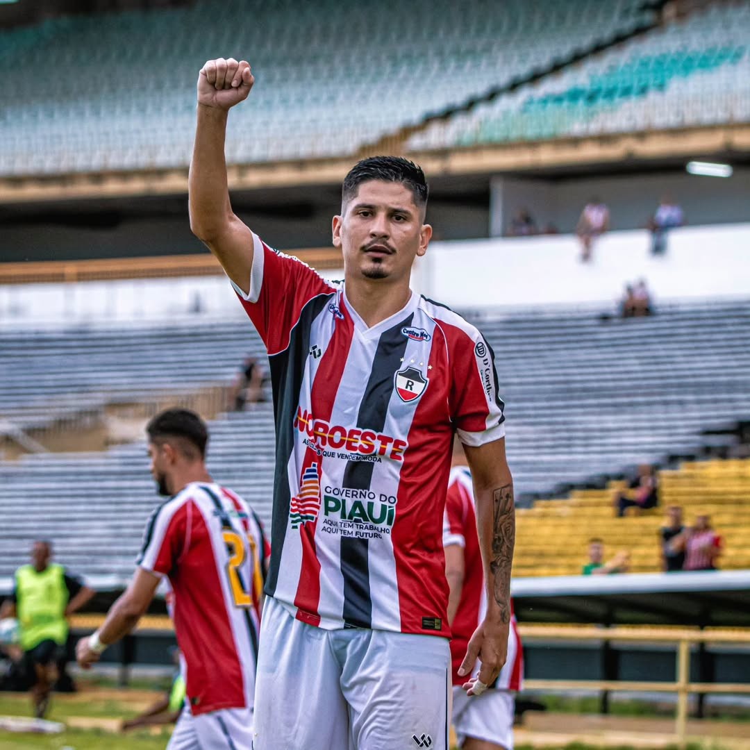 River-PI acerta retorno de meio-campo Felipe Pará para o Piauiense Série B 2026