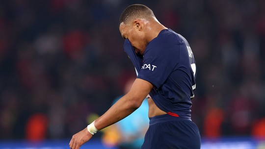 Mbappé é criticado e tem despedida melancólica da Champions pelo PSG