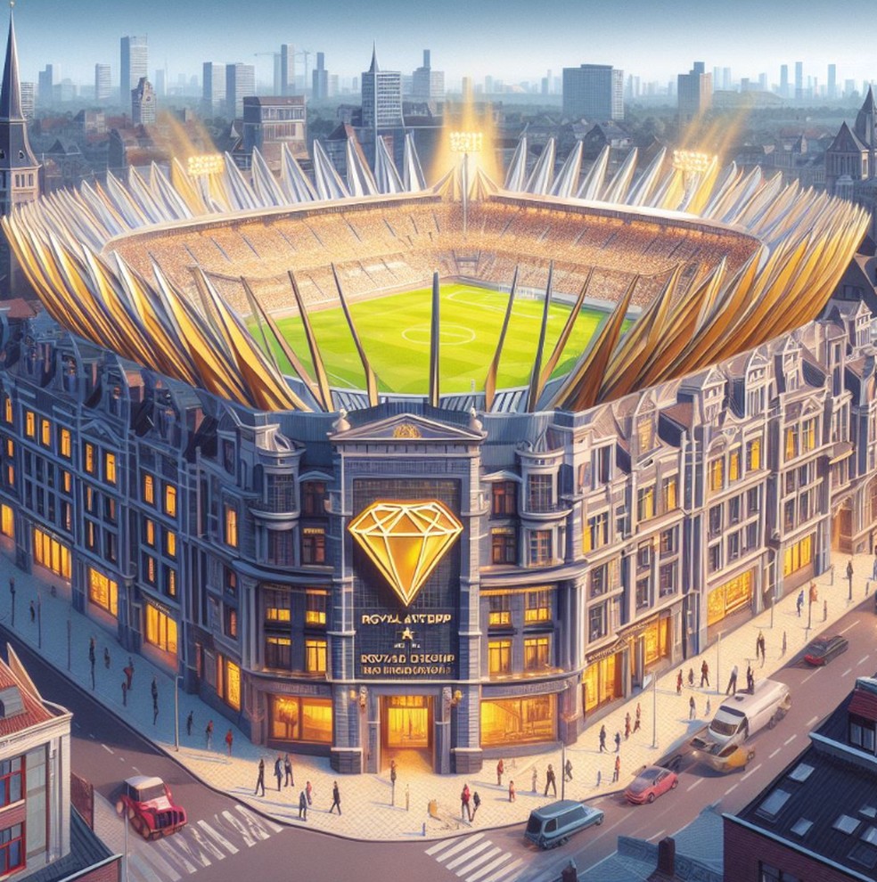 Royal Antwerp - Distrito do Diamante — Foto: Reprodução