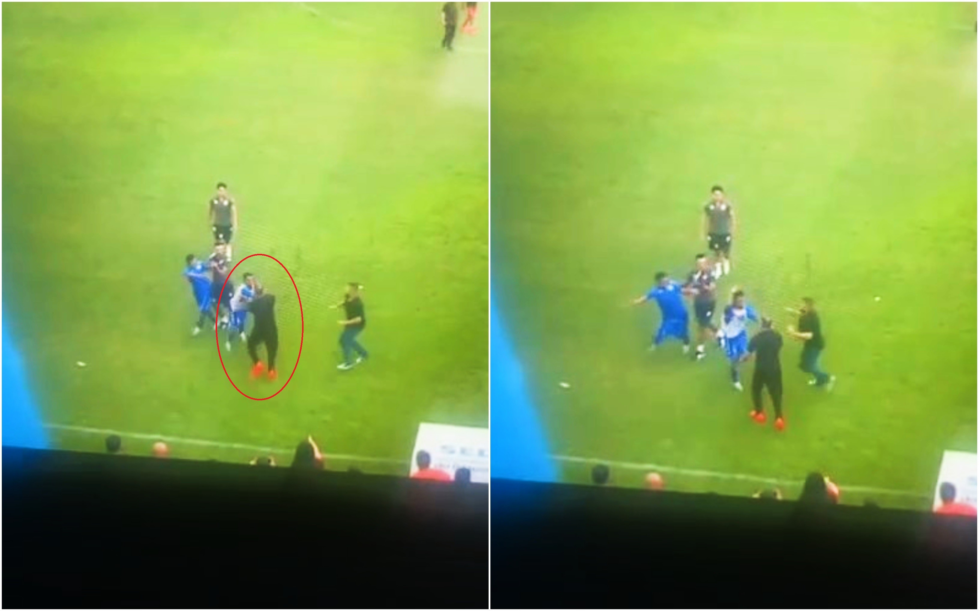 Vice do Manauara explica agressão de dirigente e divulga vídeo em que é agredido por jogador do Nacional